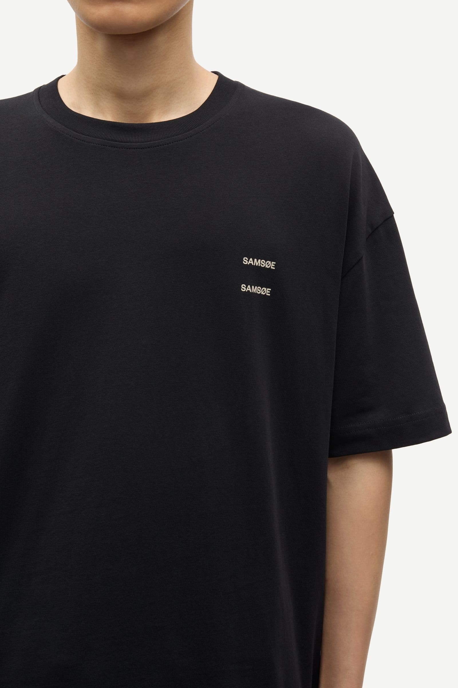 Joel t-shirt 11415 Black Basic