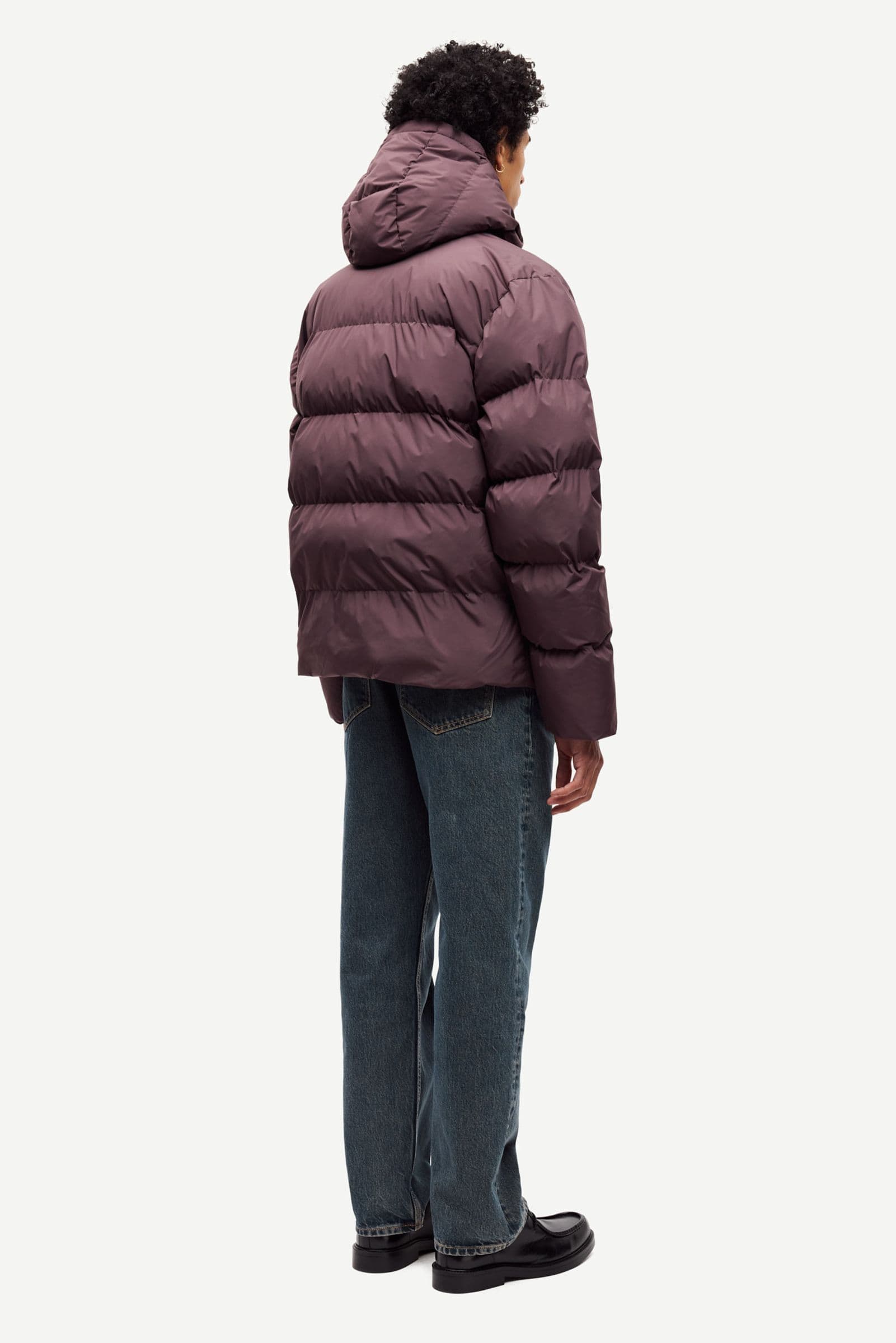 Saulf puffer jacket 15324 Raisin