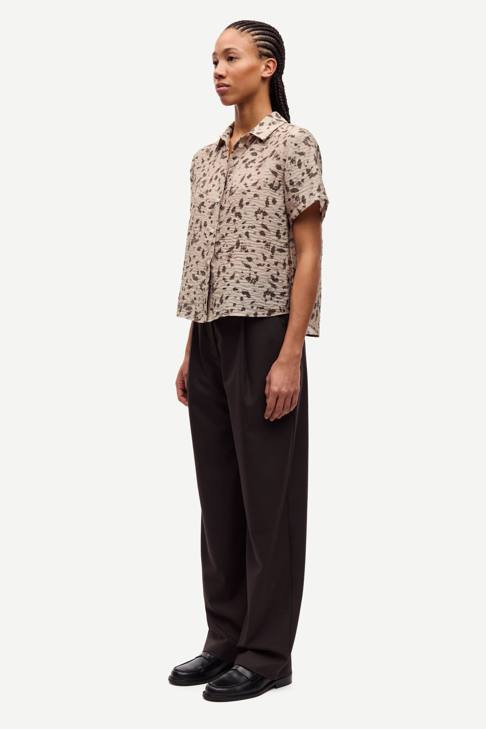 Saminna SS shirt 15754 Stones Aluminum