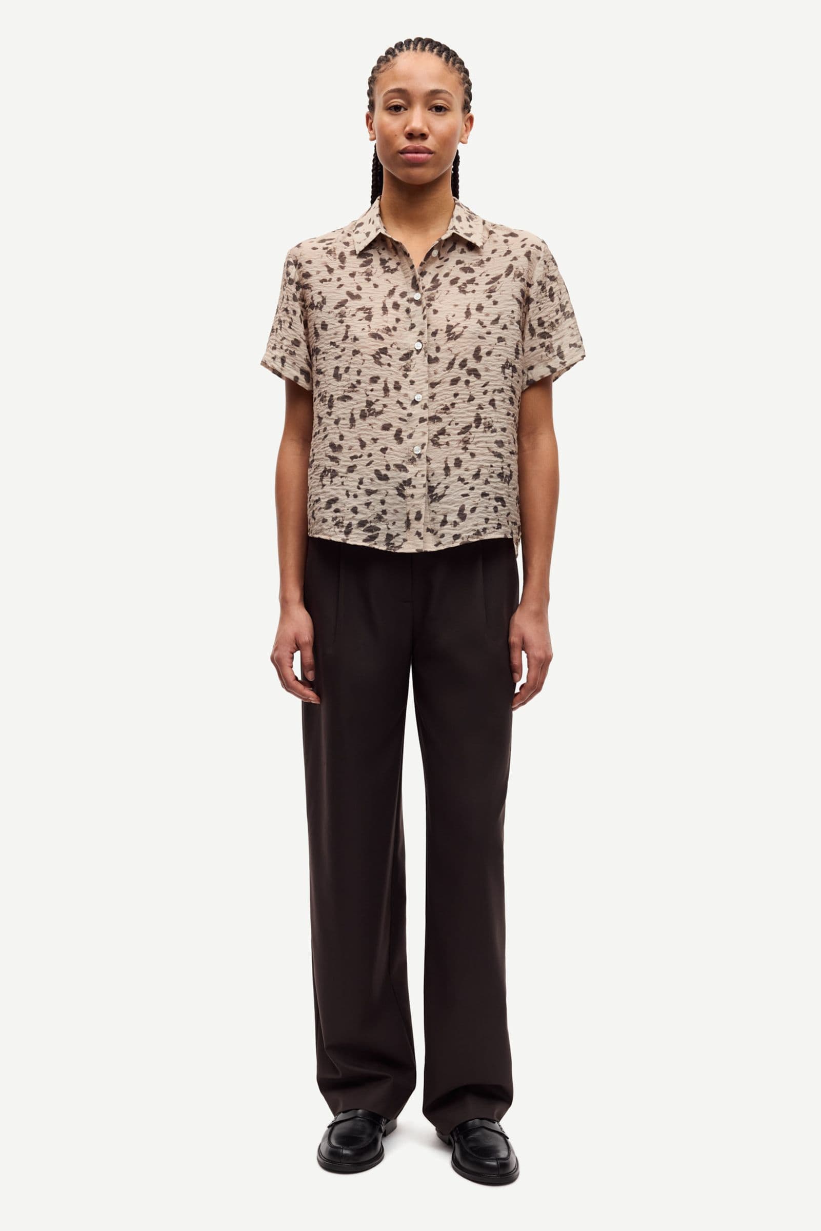 Saminna SS shirt 15754 Stones Aluminum