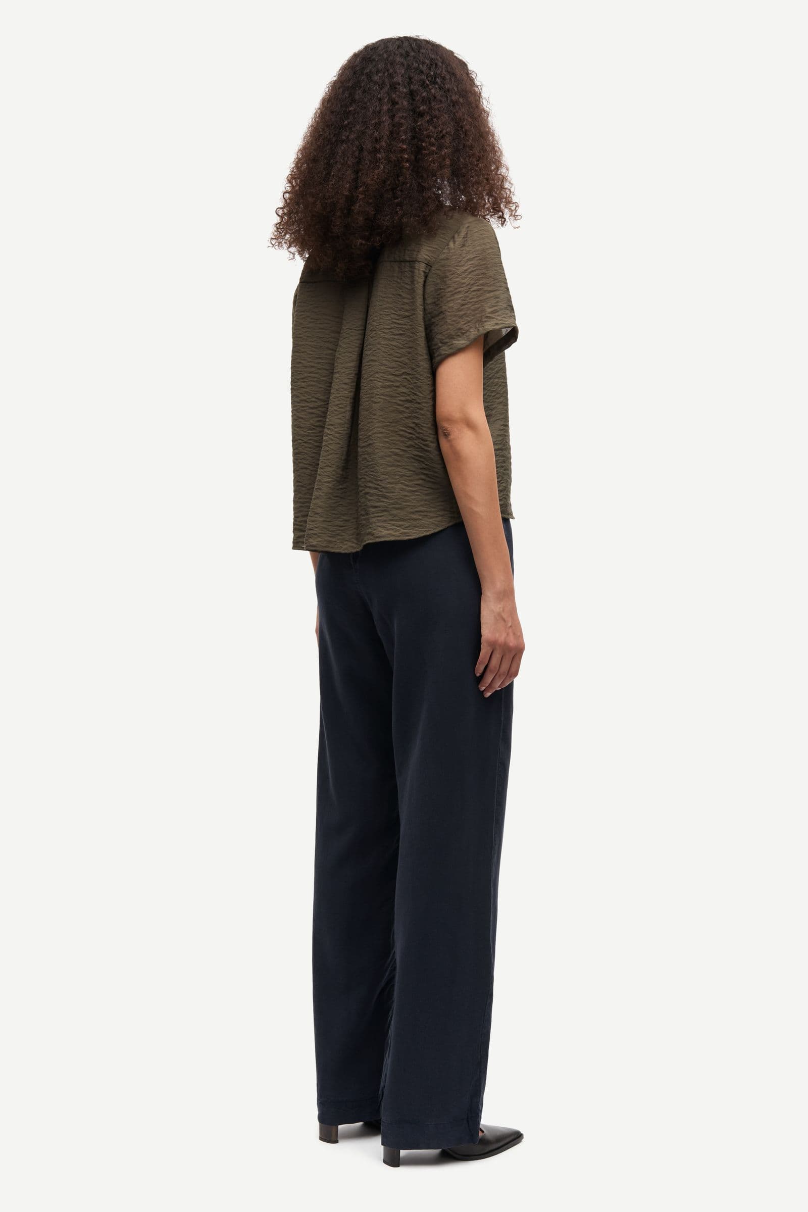 Saminna SS shirt 15754 Deep Forest