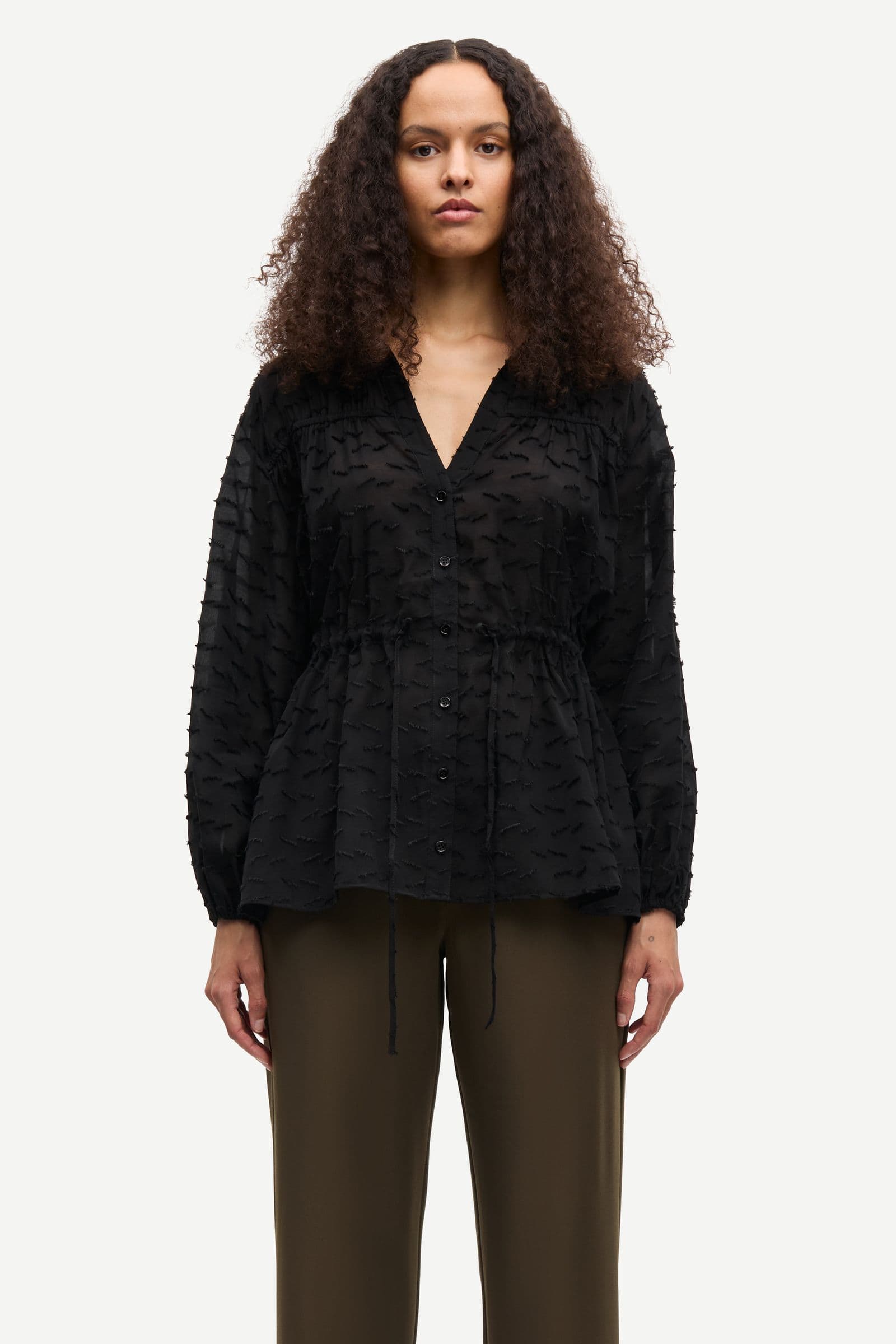 Samanarola blouse 15752 Black