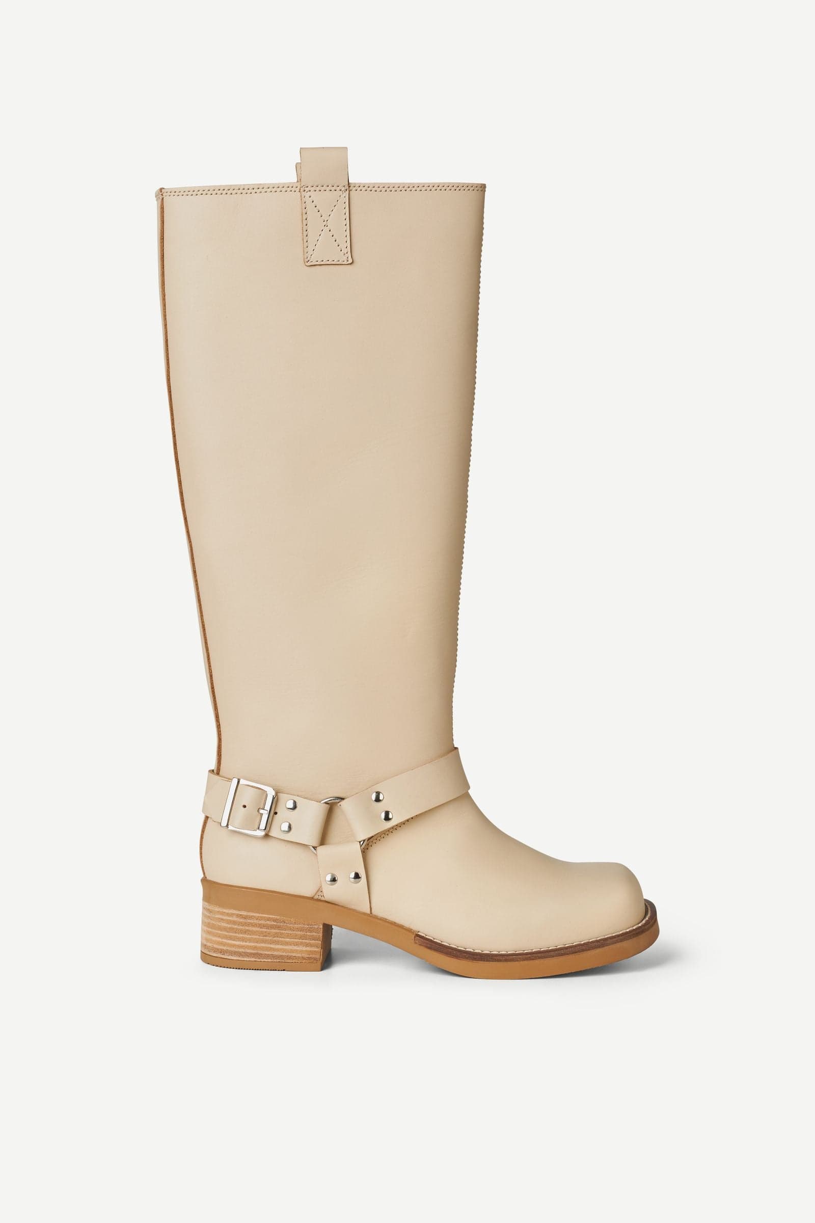 Sabrenta high boots 14859 Bone White