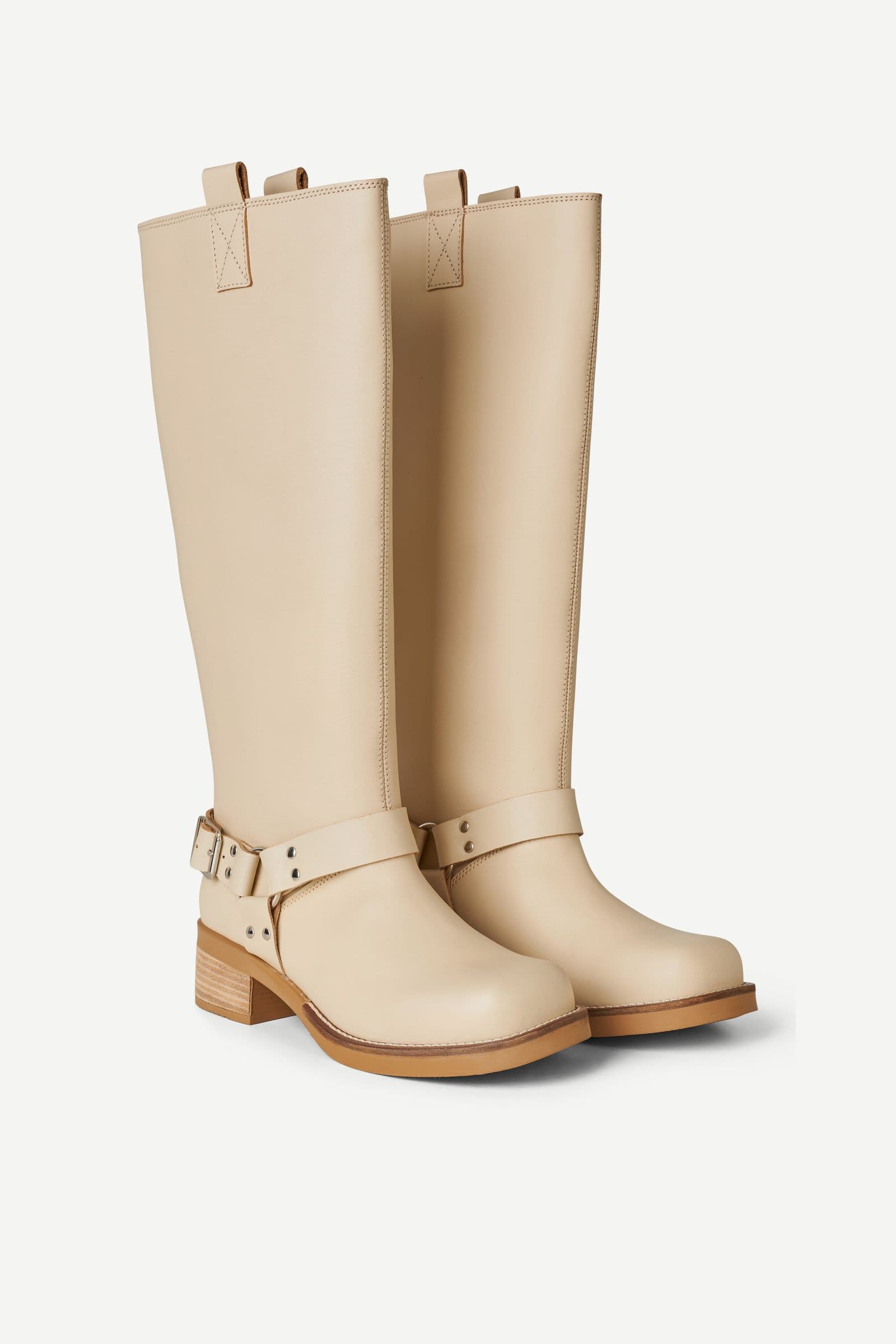 Sabrenta high boots 14859 Bone White