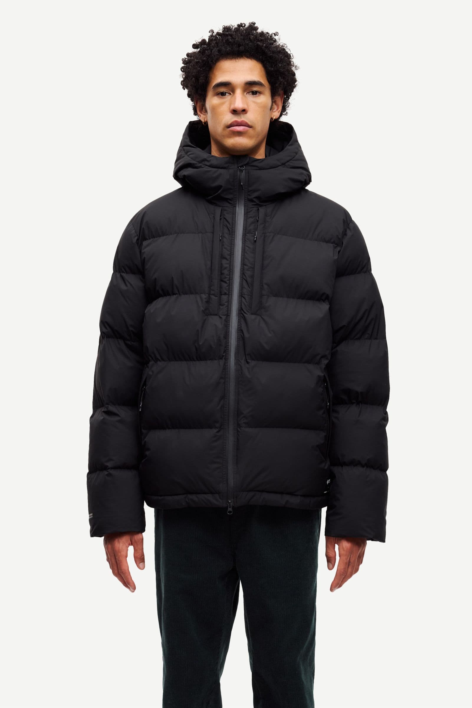 Sajosh puffer jacket 15701 Black