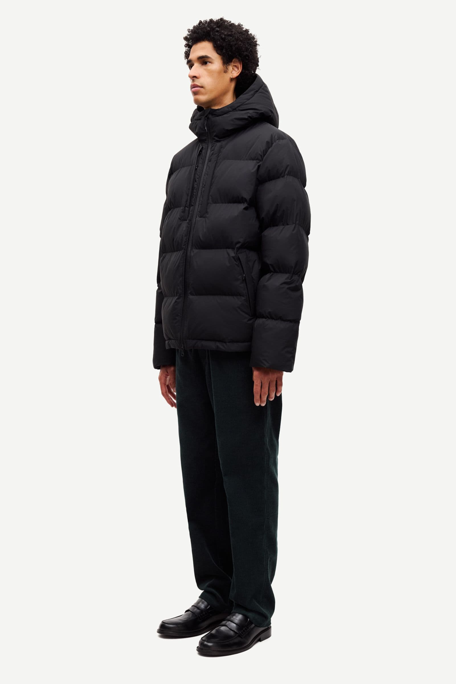 Sajosh puffer jacket 15701 Black