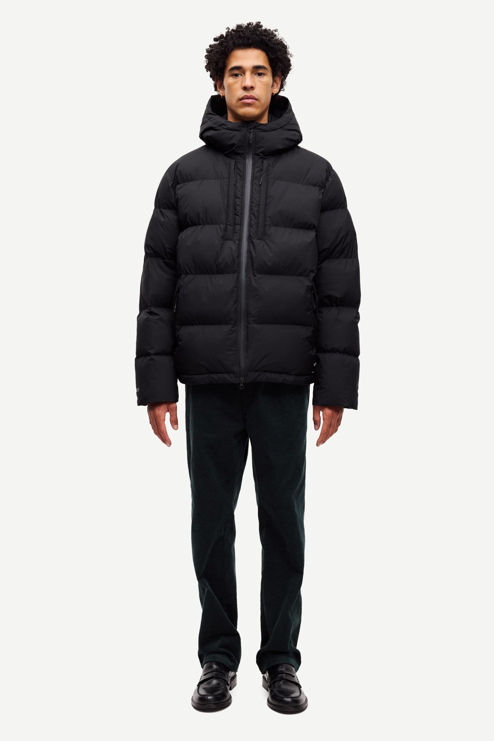 Sajosh puffer jacket 15701 Black