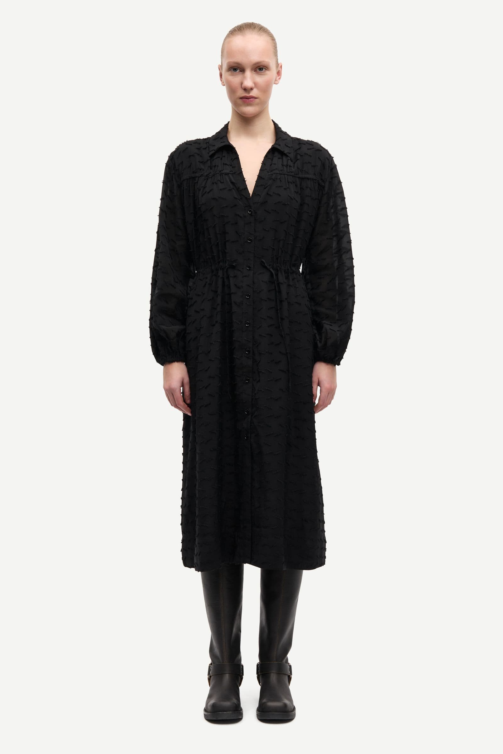 Samanarola long dress 15752 Black