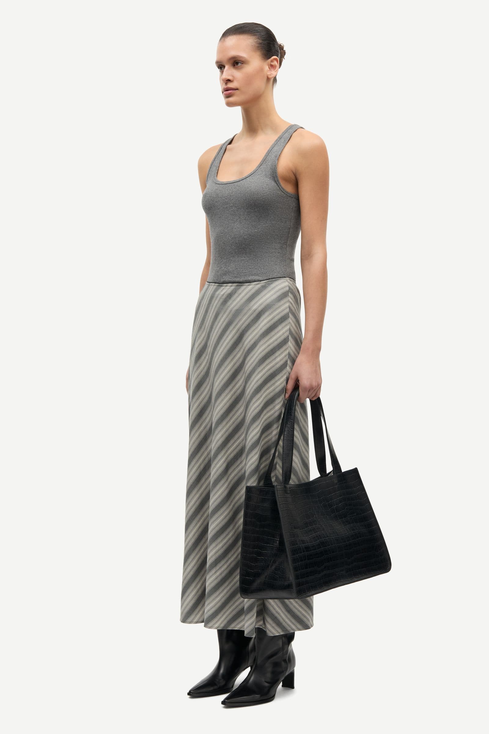Saamanza tank top 7542 Mid Grey Mel.