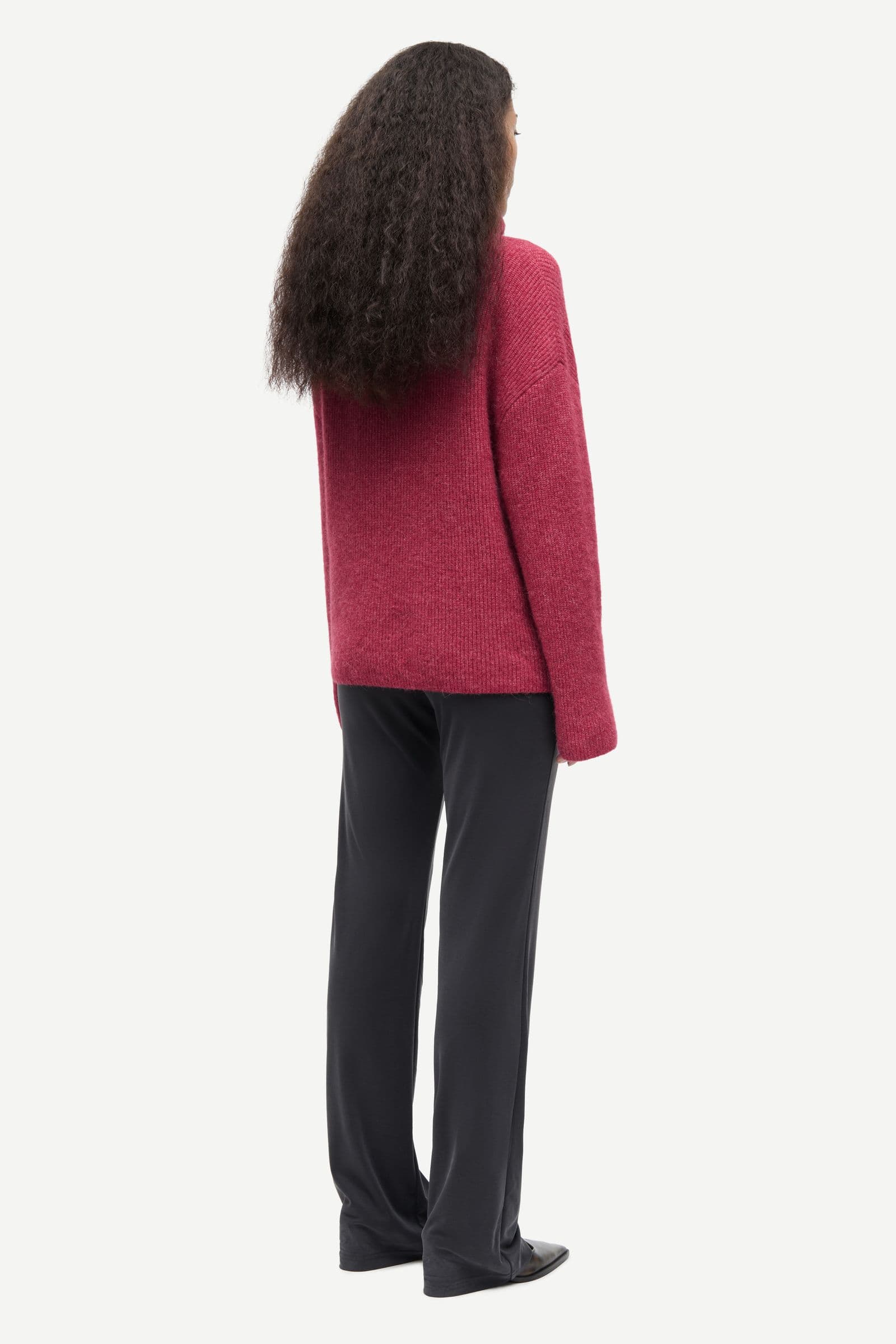 Sanoris turtleneck 7355 Earth Red