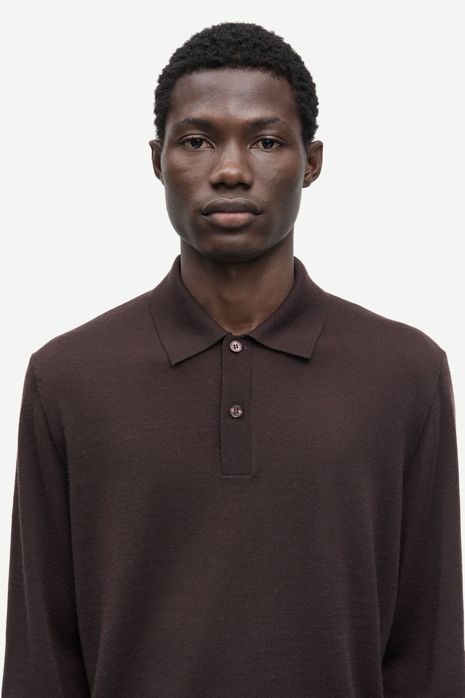 Sarowan ls polo 15477 Black Coffee