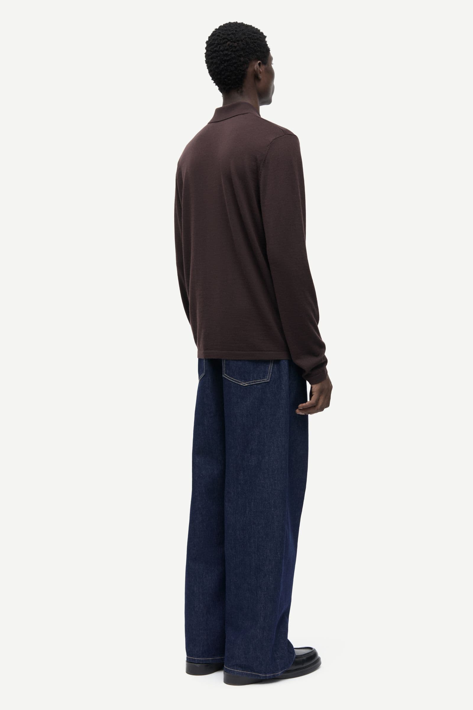 Sarowan ls polo 15477 Black Coffee