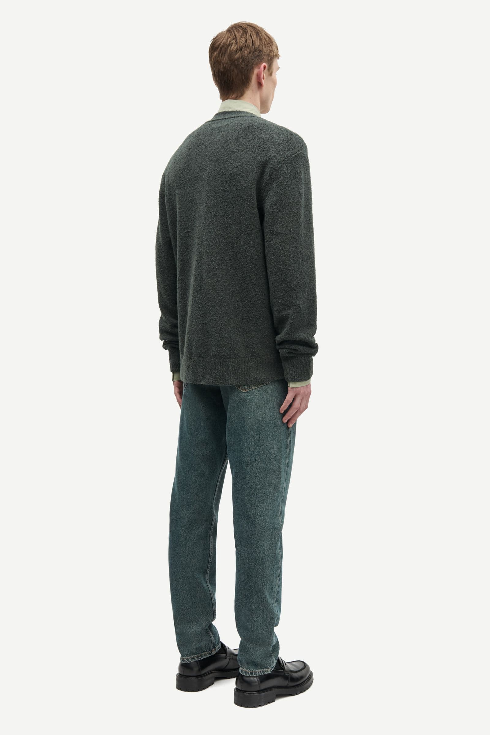 Sanino cardigan 15179 Dark Evergreen