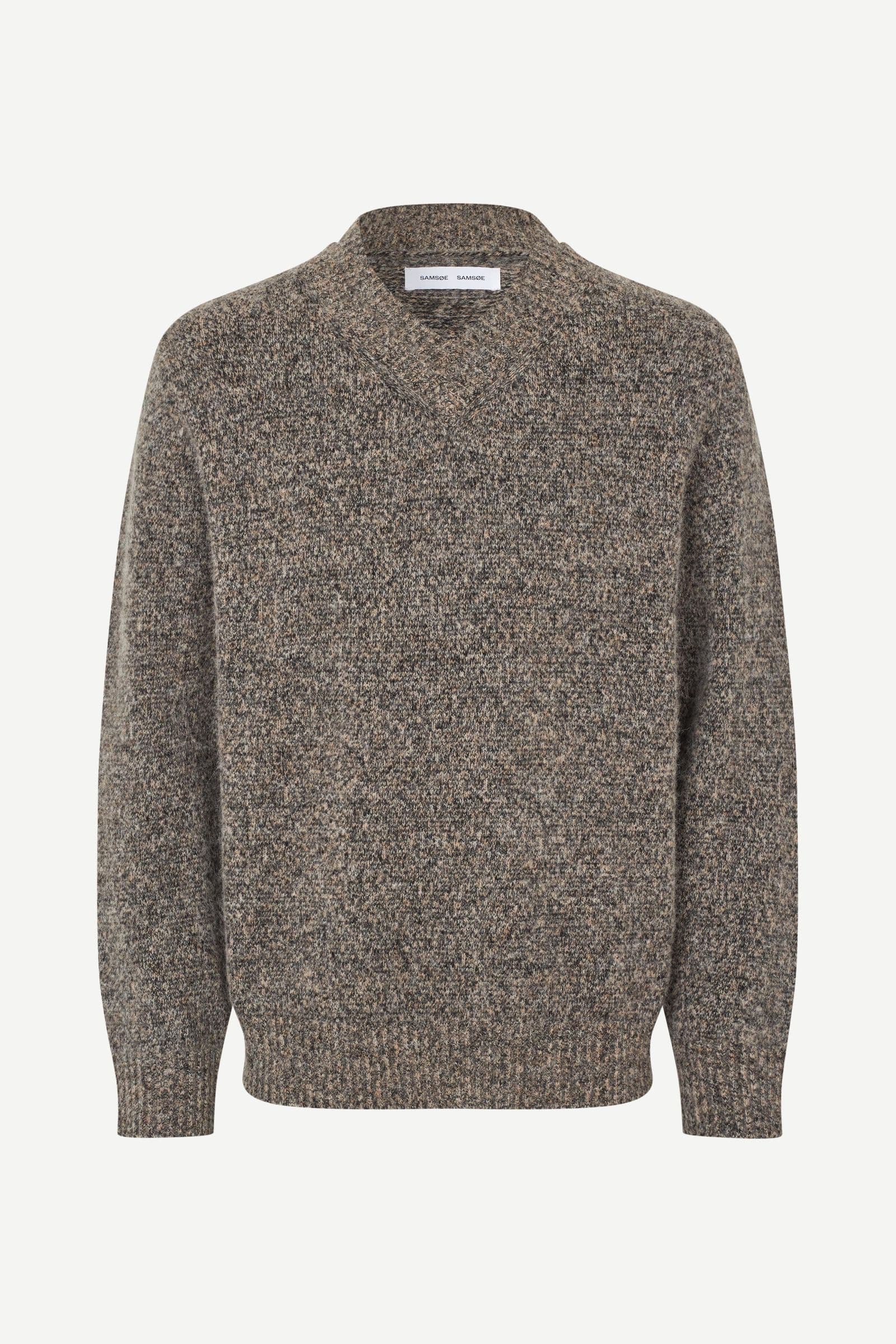 Safloyd v-neck 15827 Fossil Mel.