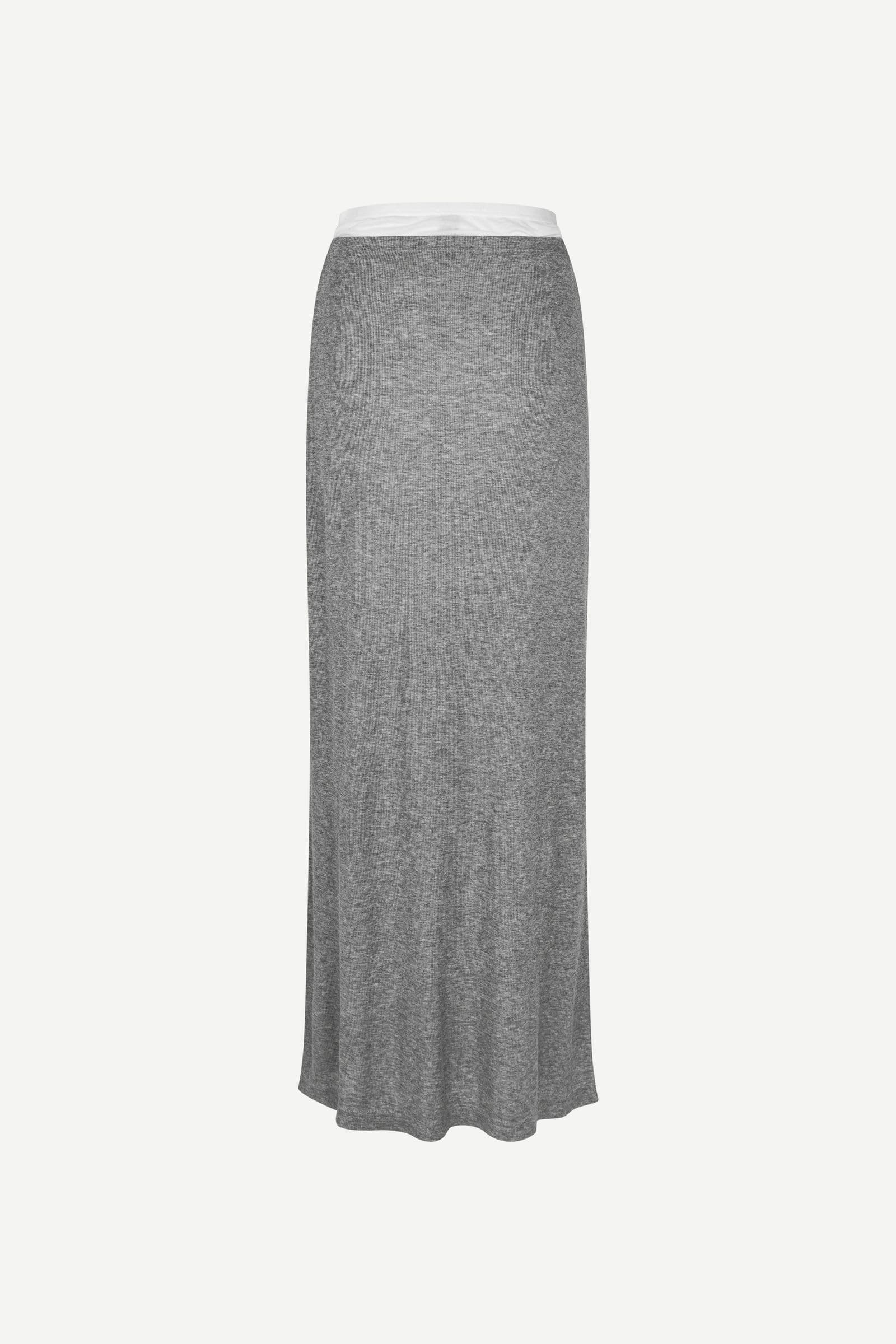 Sadou skirt 15886 Mid Grey Mel.