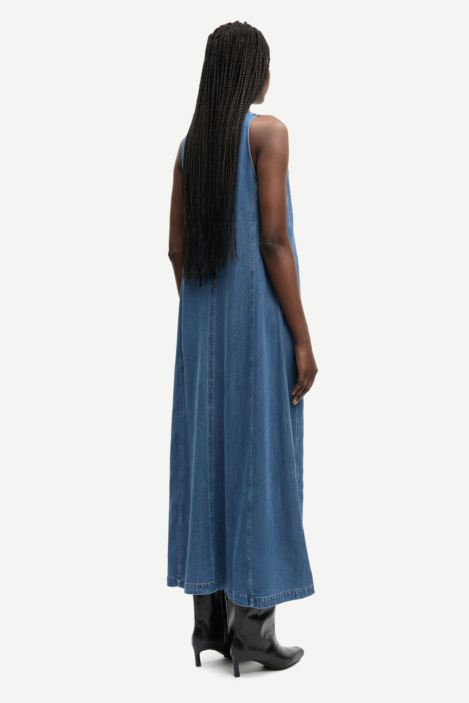 Saskylar dress 15645 Medium denim blue
