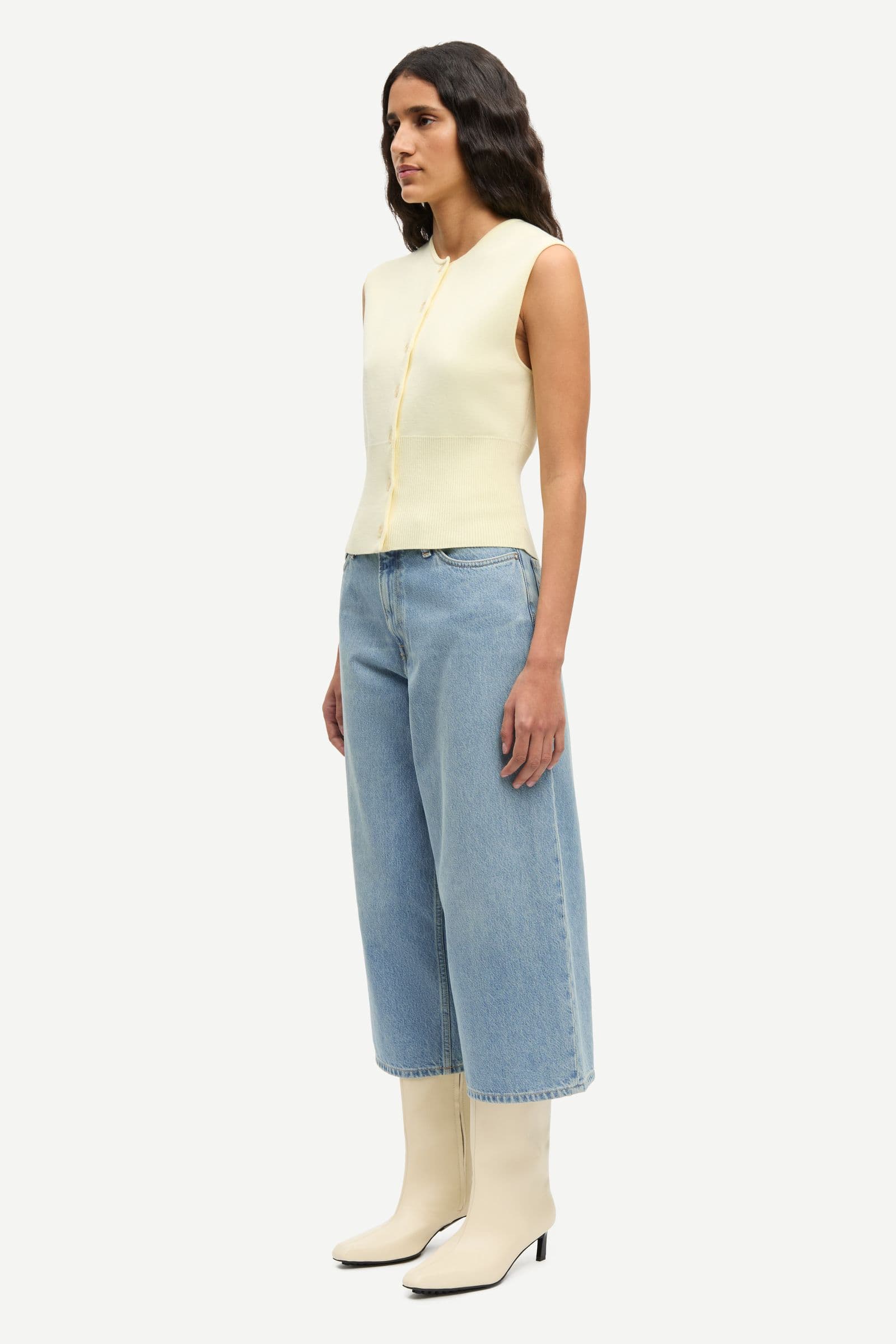 Saanne top 15825 Ethereal Green