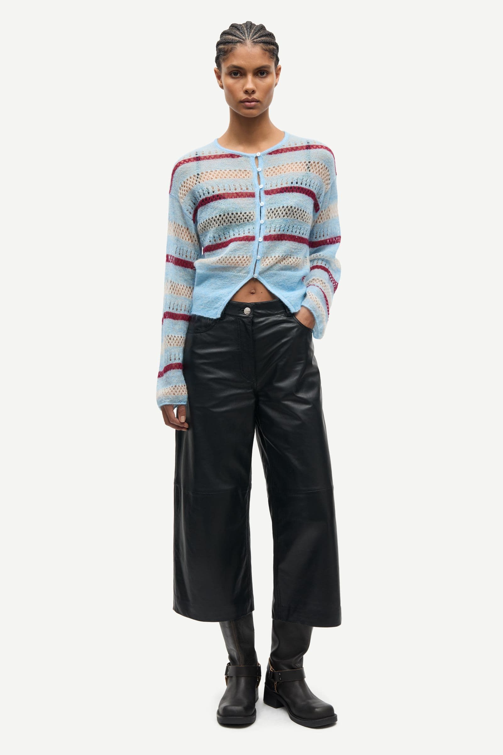 Sahera cardigan 15999 Blue Multi St.