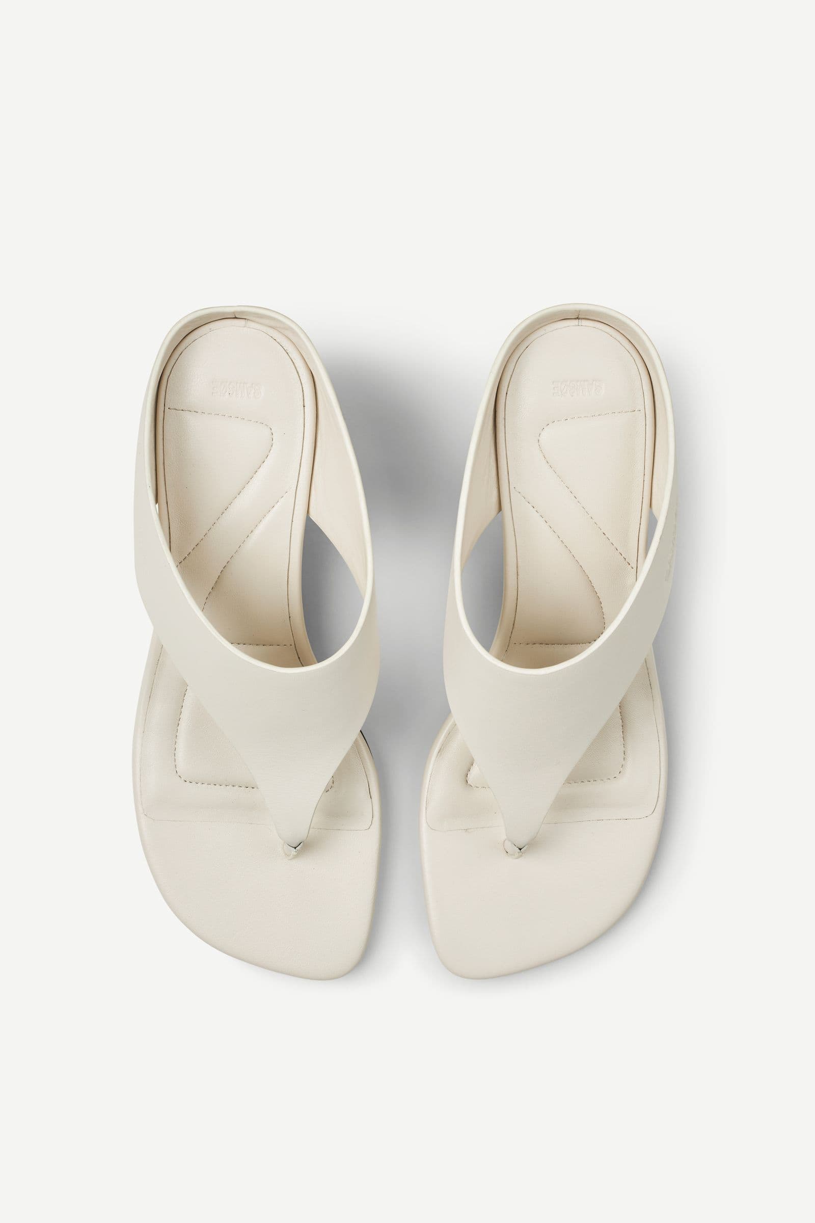 Sadagmar wedge sandals 16108 Bone White