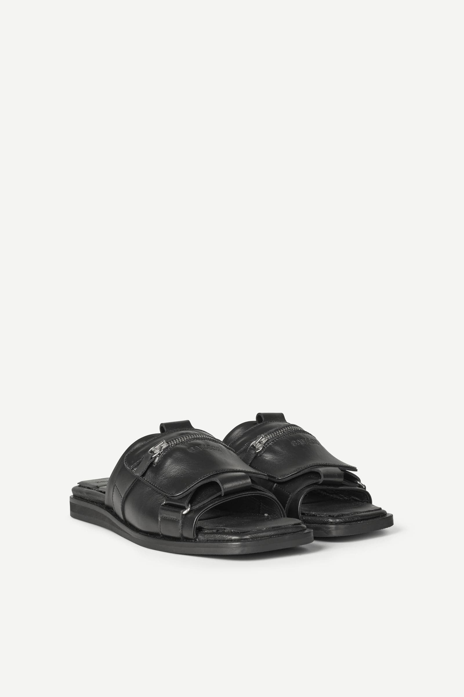 Sahannah belted sandals 16109 Black