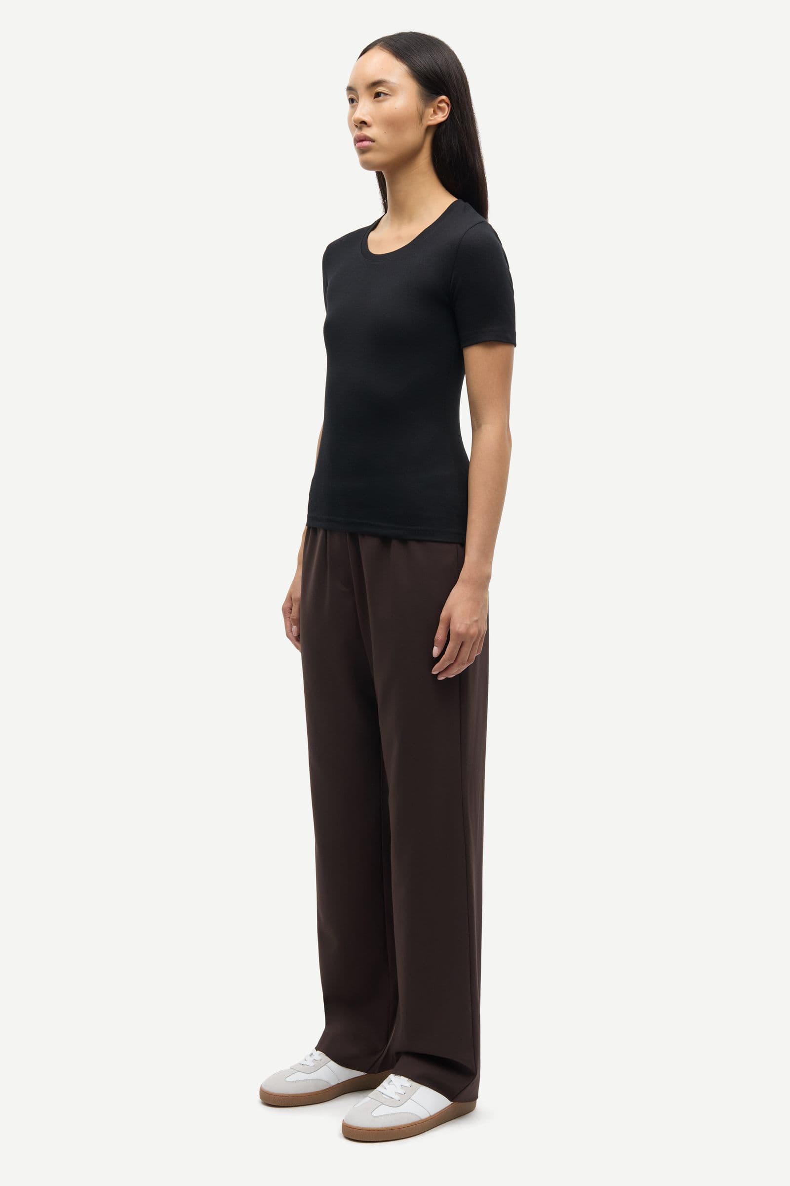 Sahoys straight trousers 16227 Mole