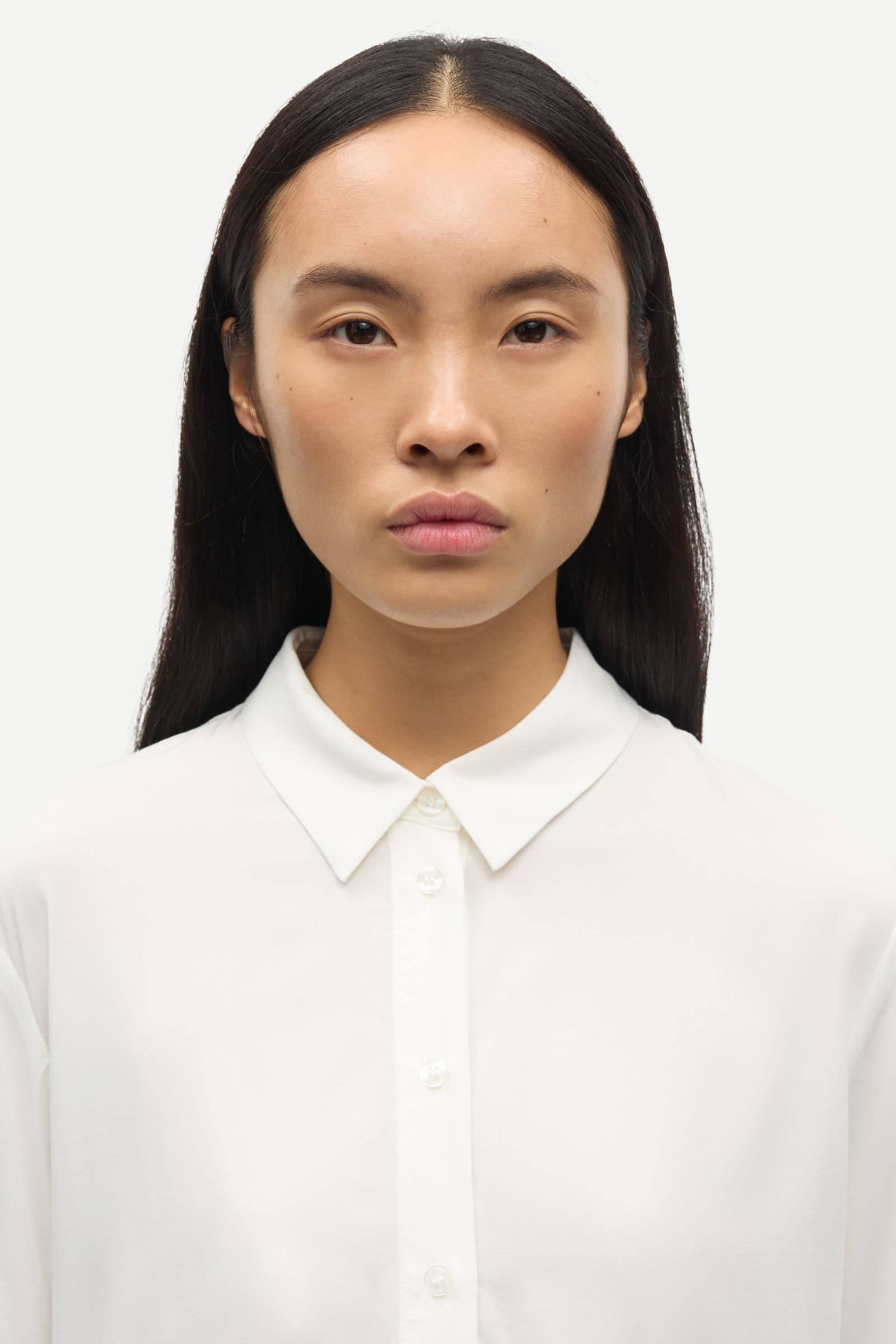 Saminna SS shirt 9942 Clear Cream