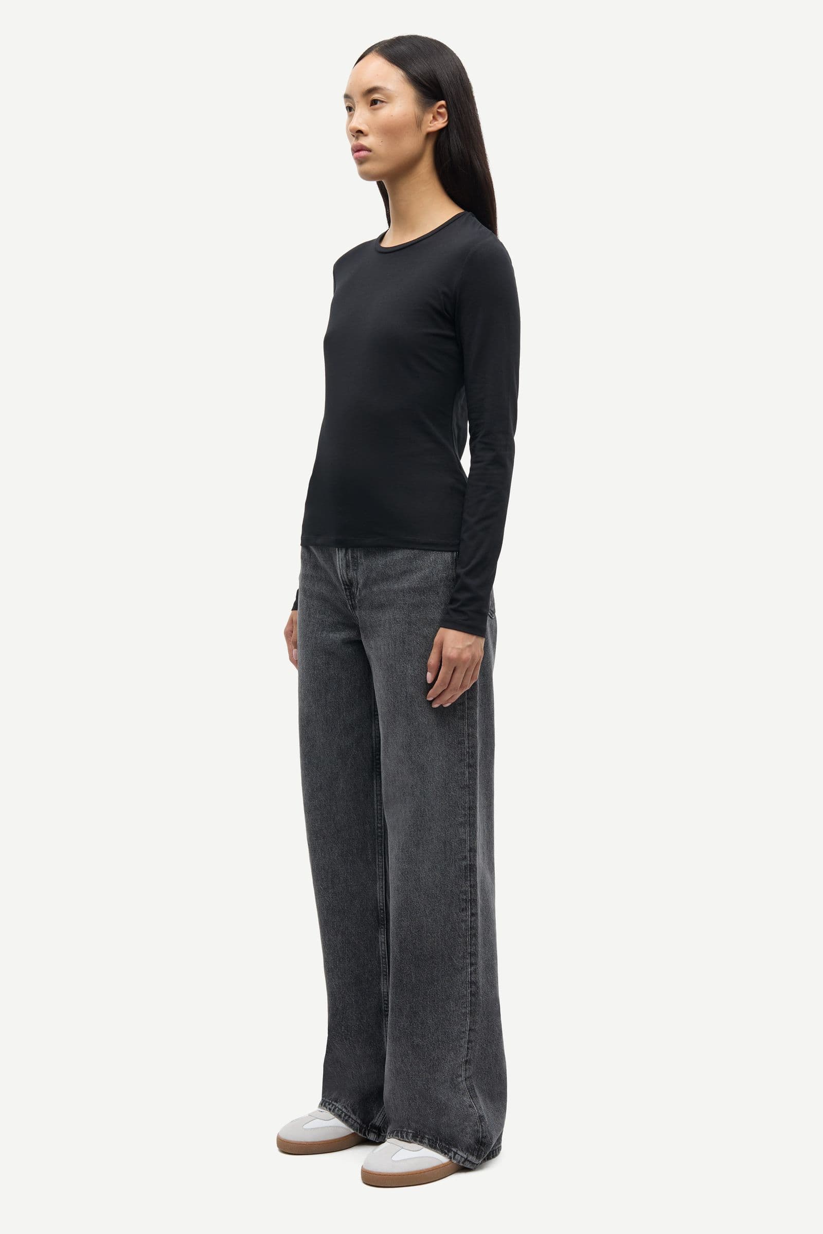 Saesme LS t-shirt 16122 Black